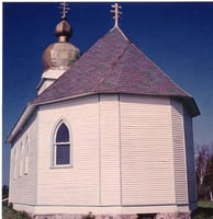 Rear side of St. Peter and St. Paul Russian Orthodox Church