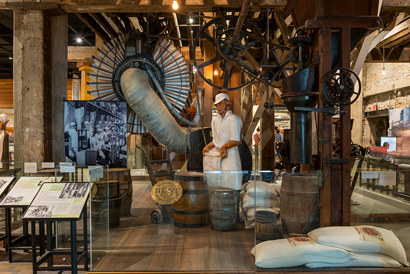 Mill City Museum gallery.