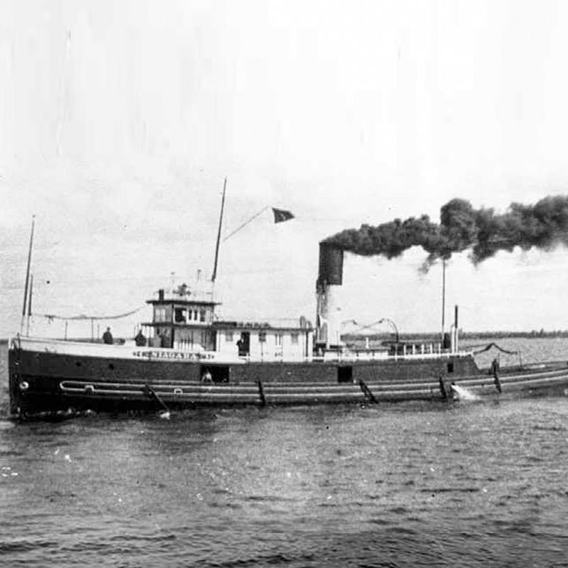 Learn about the Niagara shipwreck, built in 1872 and explored underwater.