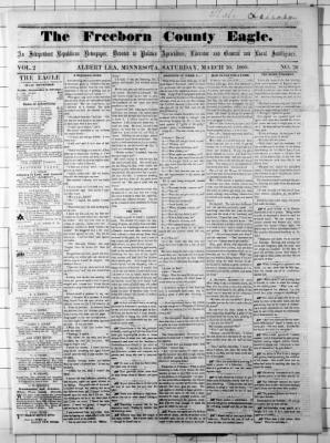 Freeborn County Eagle.