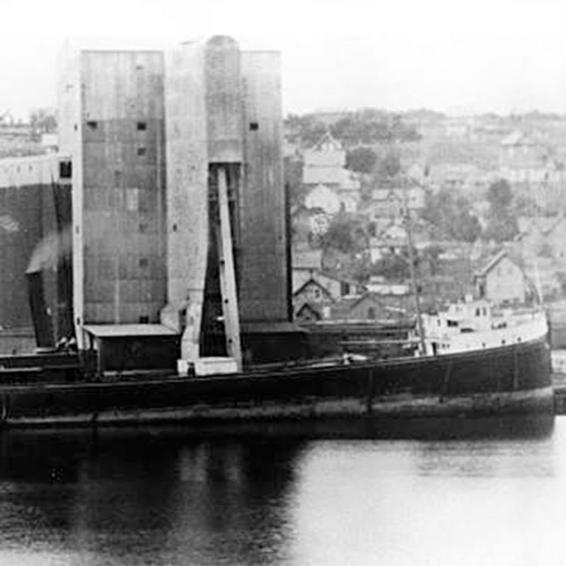 Image of the steamer George Spencer involved in the Amboy shipwreck.