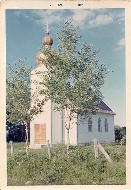 Exterior of St. Peter and St. Paul Russian Orthodox Church, 1968