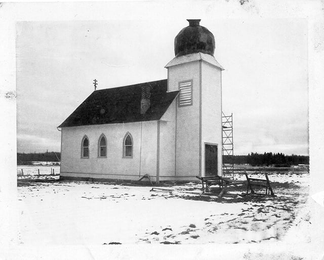 Painting St. Peter and St. Paul Russian Orthodox Church, 1967