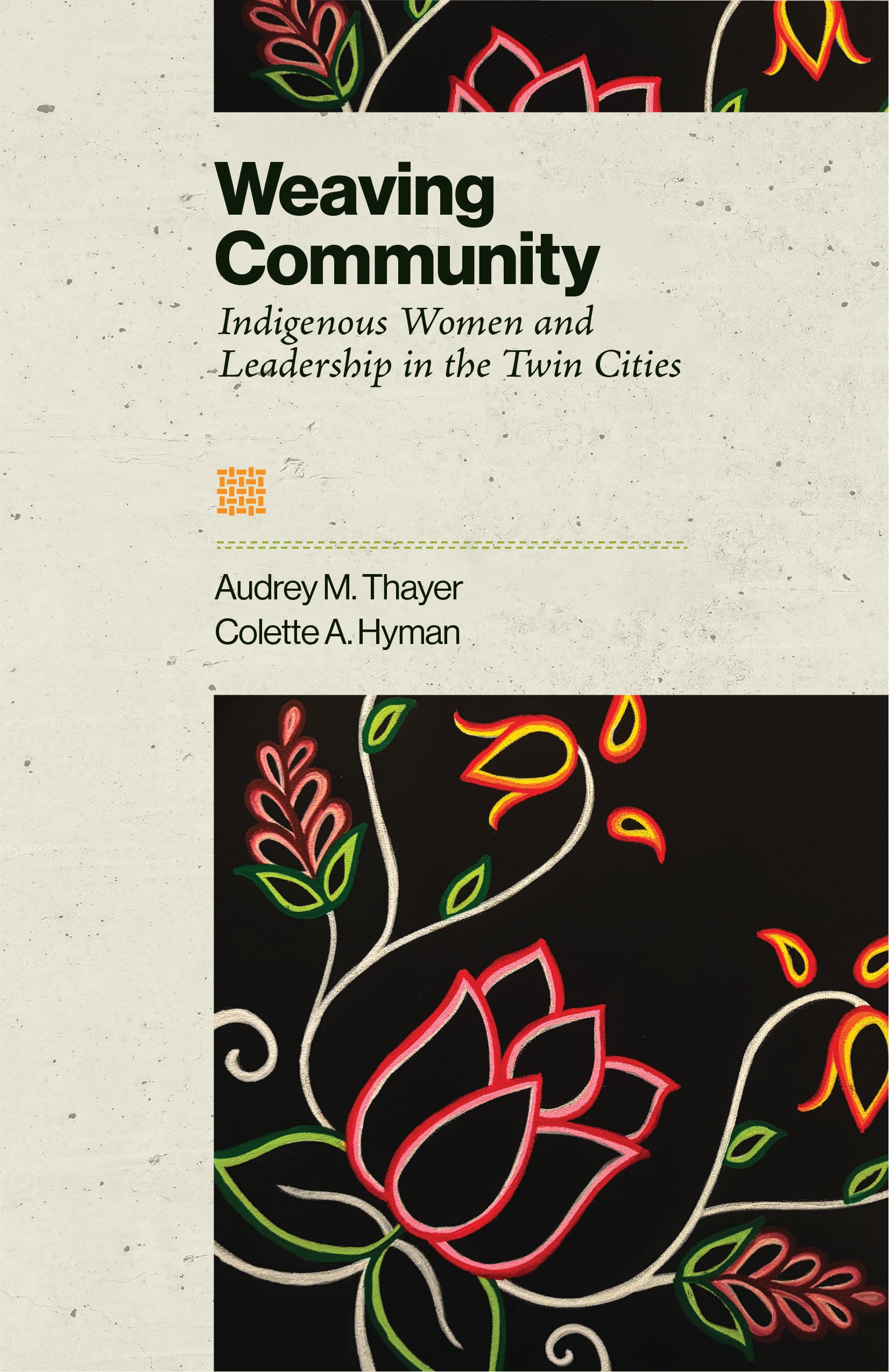 Weaving Community by Audrey Thayer and Colette Hyman Book Cover
