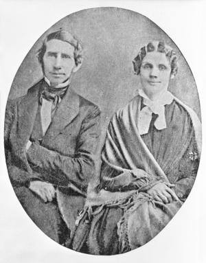 Stephen and Mary Riggs, about 1860