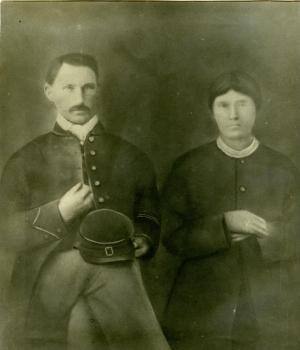 John Jr. and Barbara Krueger, courtesy Brown County Historical Society, New Ulm, MN