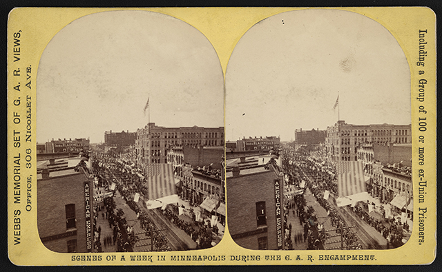 National encampment of the Grand Army of the Republic, Minneapolis.
