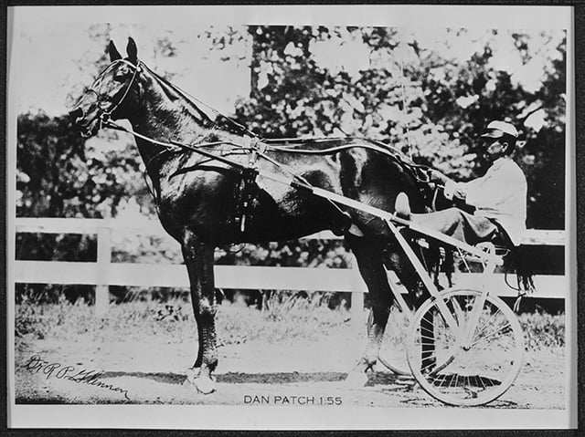 Dan Patch with driver Harry Hersey