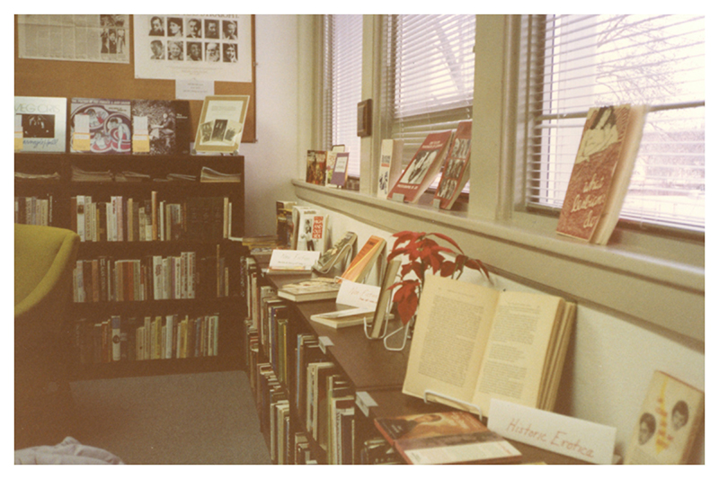 Quatrefoil Library displays