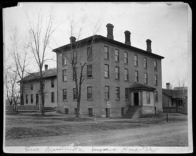 Minnesota State Hospital for the Insane, ca. 1868