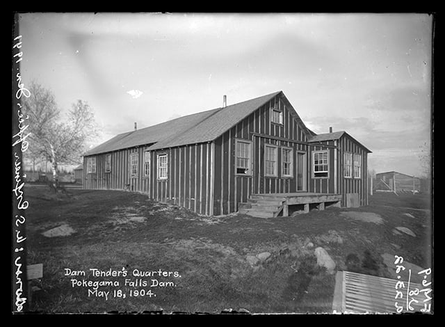 Dam tender's quarters, Pokegama Falls Dam