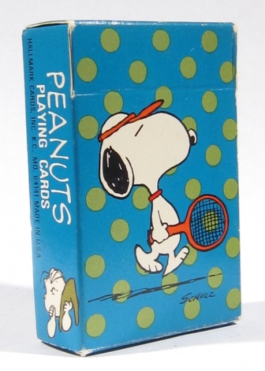 Peanuts playing cards