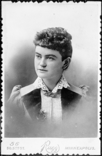 Eva McDonald Valesh, ca. 1885
