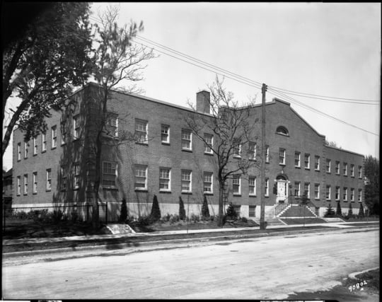 Exterior view of the Phyllis Wheatley House