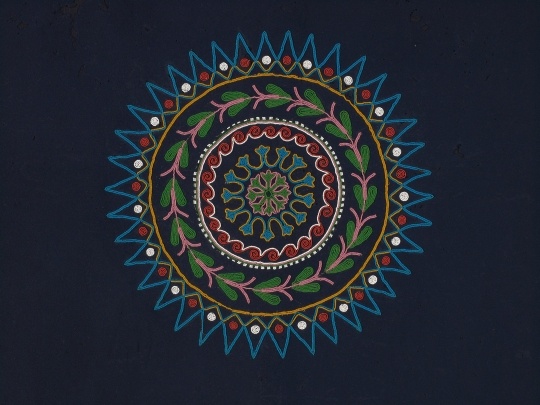 Anishinaabe or Dakota dance blanket (detail)