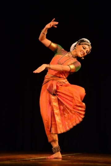 Aparna Ramaswamy performing in Body, the Shrine, in