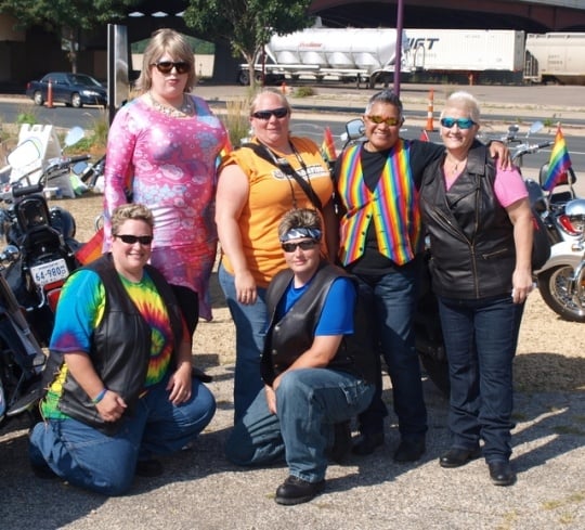 Group at South Central Minnesota Pride