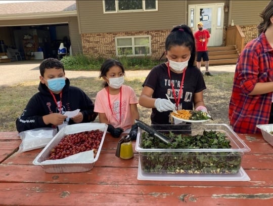 Children participating in Cora’s Kids
