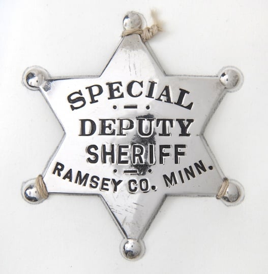 Special Deputy Sheriff, Ramsey County badge