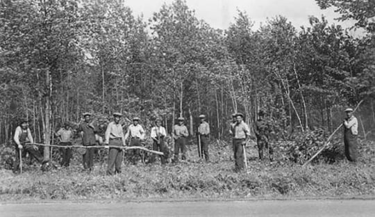 CCC-ID crew at Mille Lacs