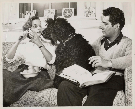 George Morrison with Ada Reed