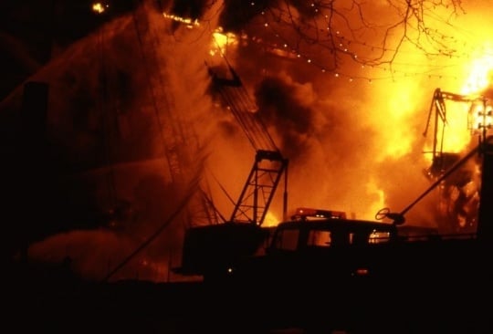 Thanksgiving Day Fire at Northwestern National Bank