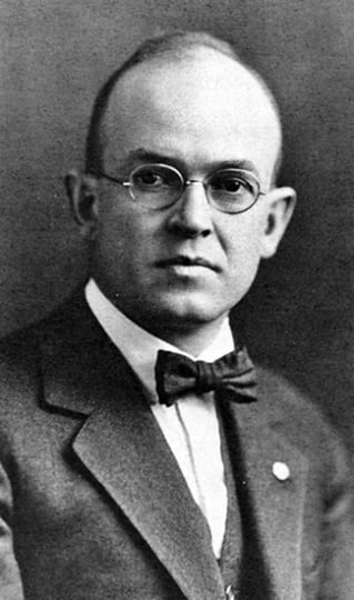 Black and white portrait of John B. Sanborn Jr., c.1925.