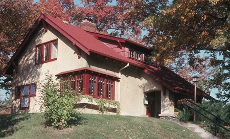 Color image of the Fournier House, c.1995.