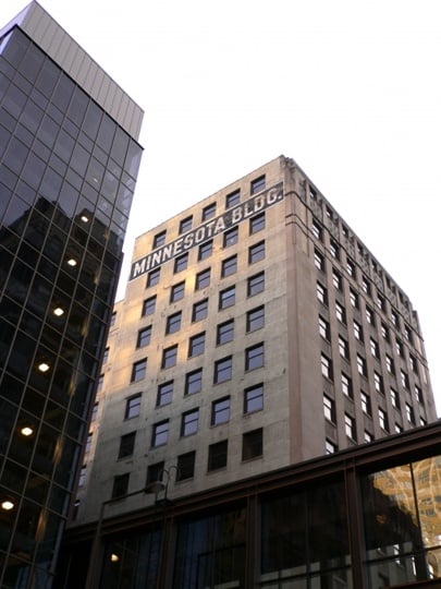 North façade of the Minnesota Building
