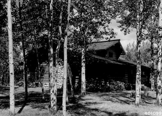 Photograph of Rangers Dwelling at Marcell Ranger Station Site