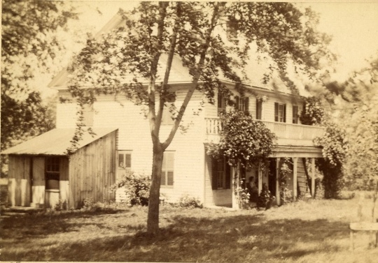 Veblen home, Nerstrand, Minnesota, ca. 1890.