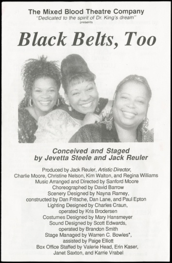 Program for “Black Belts, Too”