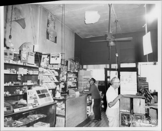 Interior of the Corner Grocery