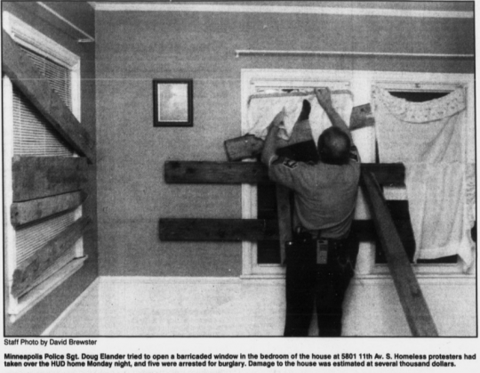 House occupied by Up And Out of Poverty Now!