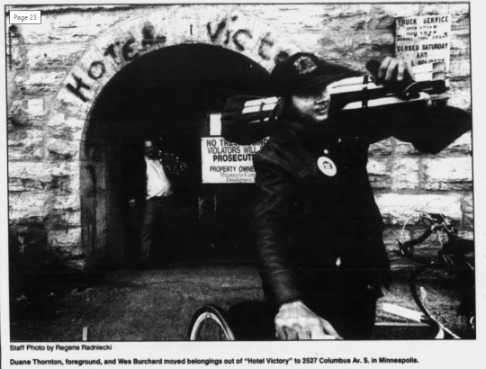 Up and Out of Poverty Now! organizers at Hotel Victory