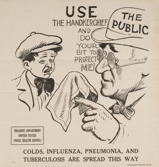 Influenza awareness poster