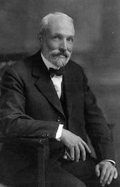 Black and white photograph of George Draper Dayton, 1934.