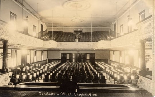 View from the stage of the Socialist Opera House