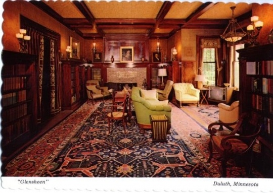 Glensheen library, undated.