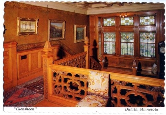 Glensheen staircase, undated.