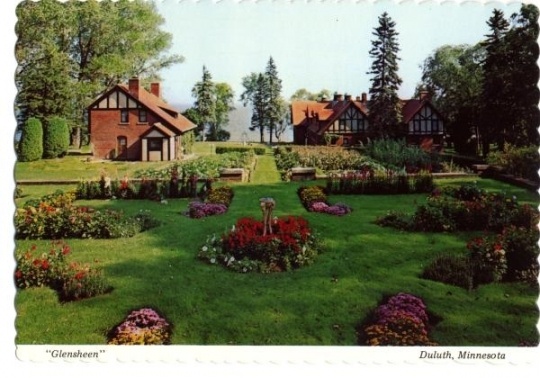 Glensheen gardens and outbuildings, undated.