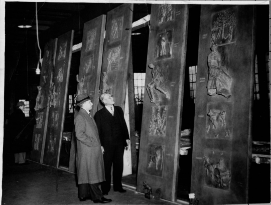 William Gerron with Eugene Tetzlaff