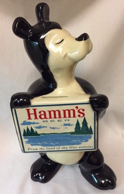Hamms Bear Red Wing bank