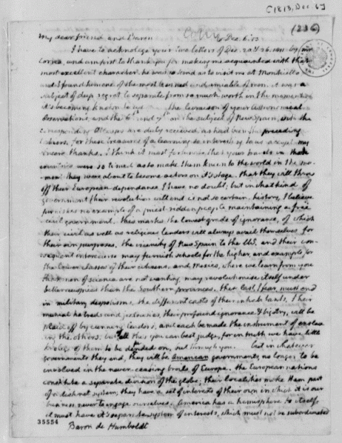 Jefferson to Humboldt