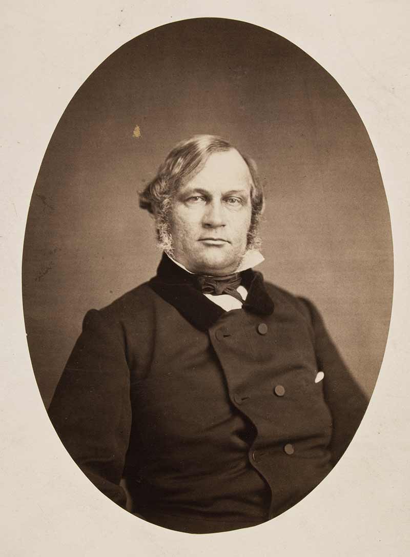 Alexander Ramsey portrait in oval frame Alexander Ramsey portrait in oval frame