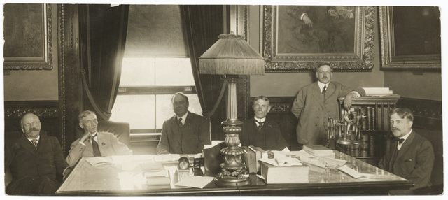 Members of the Minnesota Commission of Public Safety meeting at the Capitol in St. Paul