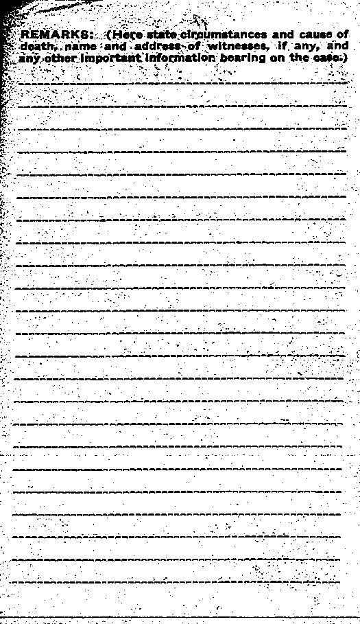 Isaac McGhie. Coroner&#039;s Reports, Duluth District. No. 62.--Gov&#039;t Record(s)--Coroner&#039;s Report (gif)