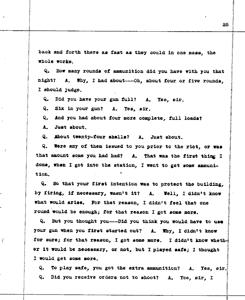 Investigation of the Lynching and Rioting on Tuesday night, June 15, 1920, at Duluth, Minnesota. Conducted by Adjutant General W. F. Rhinow.--Report(s) (gif)