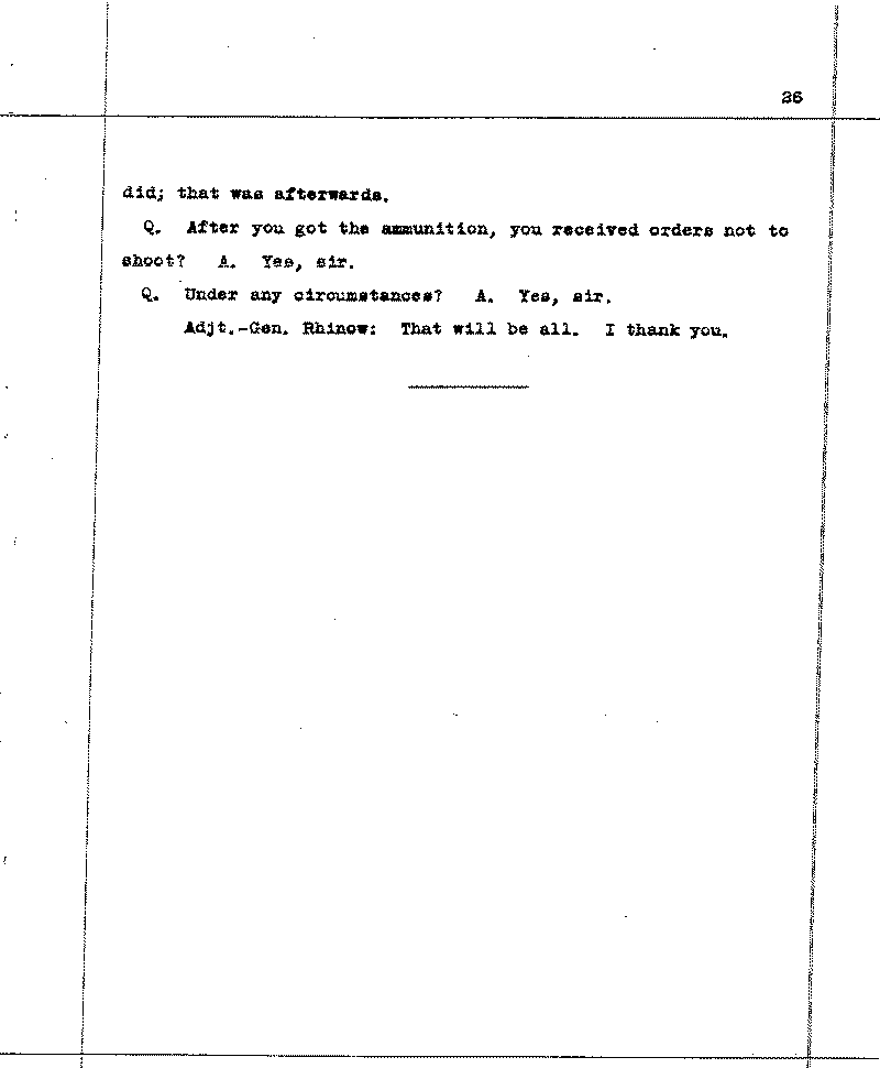 Investigation of the Lynching and Rioting on Tuesday night, June 15, 1920, at Duluth, Minnesota. Conducted by Adjutant General W. F. Rhinow.--Report(s) (gif)