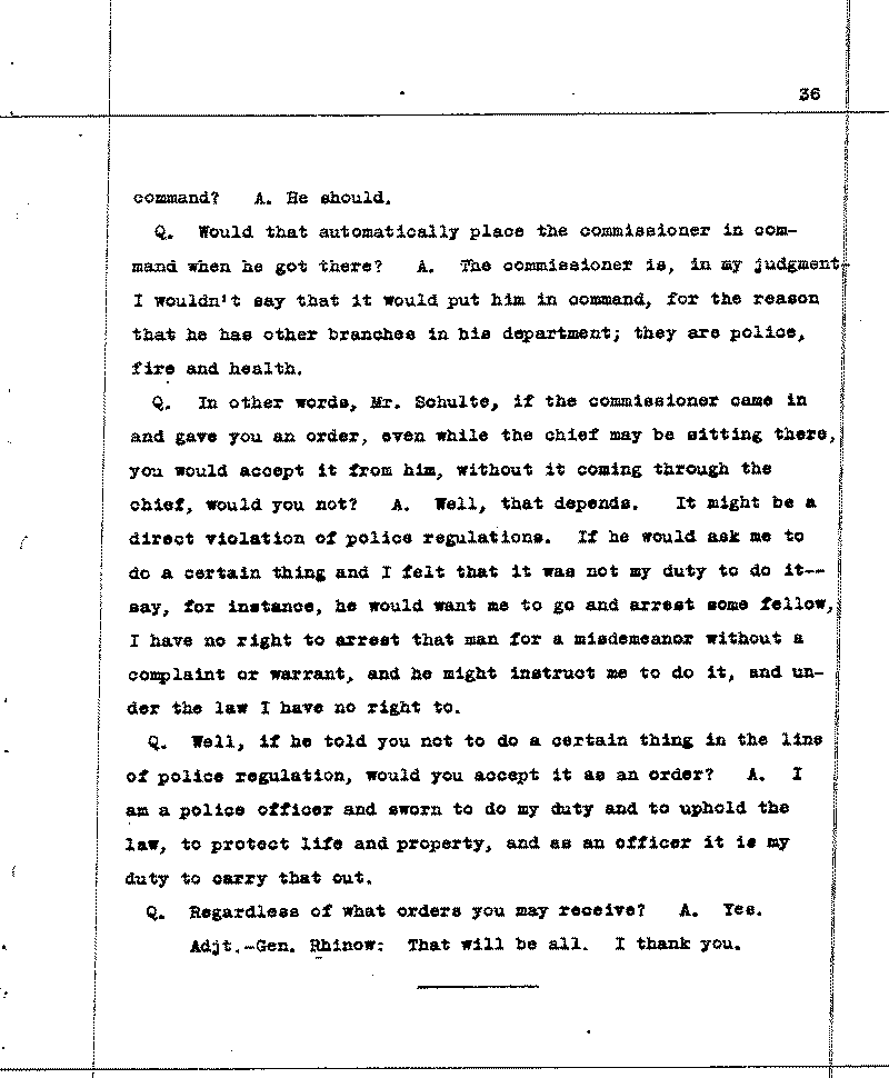 Investigation of the Lynching and Rioting on Tuesday night, June 15, 1920, at Duluth, Minnesota. Conducted by Adjutant General W. F. Rhinow.--Report(s) (gif)